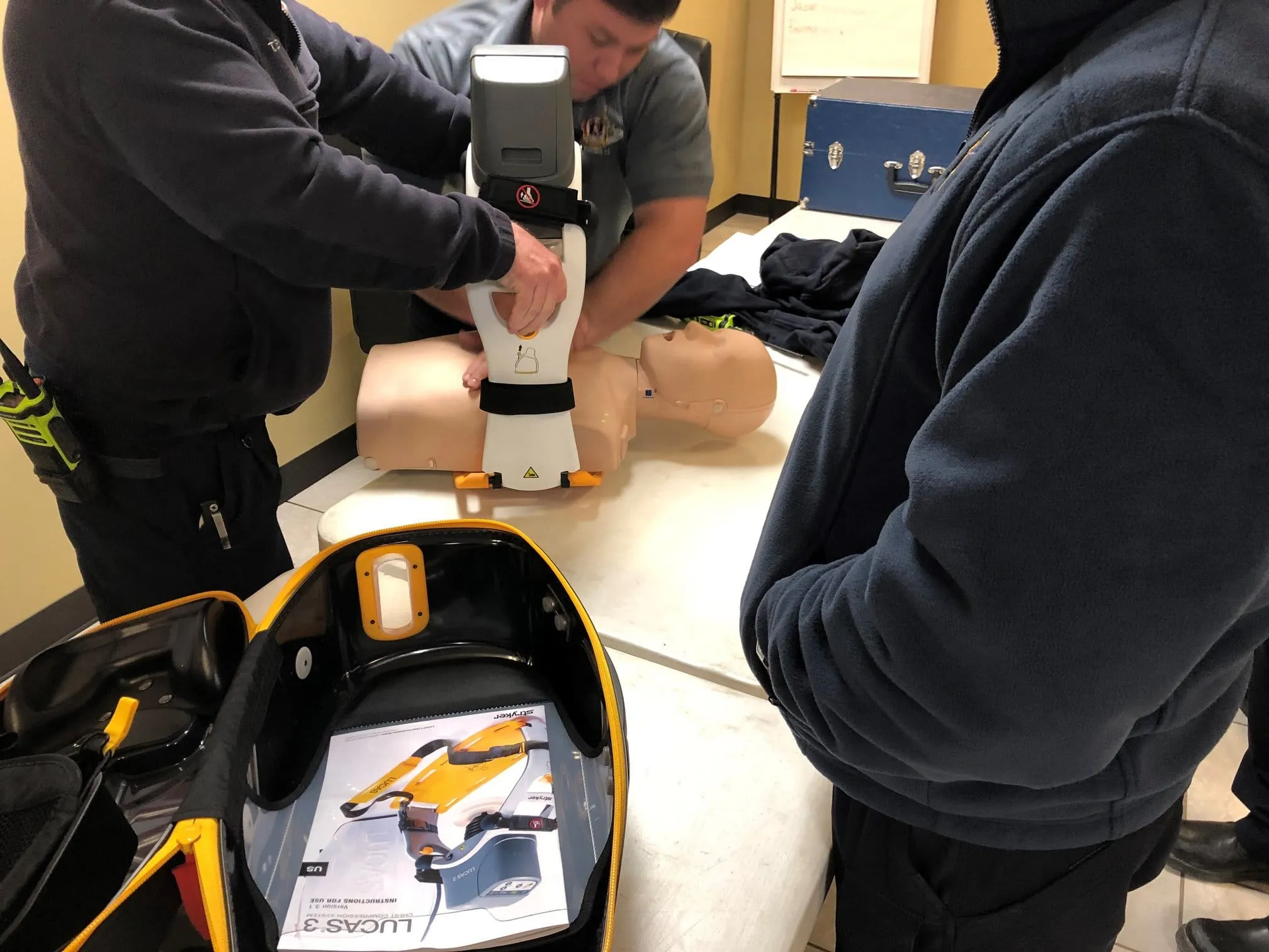 CPR and LUCAS 3 training